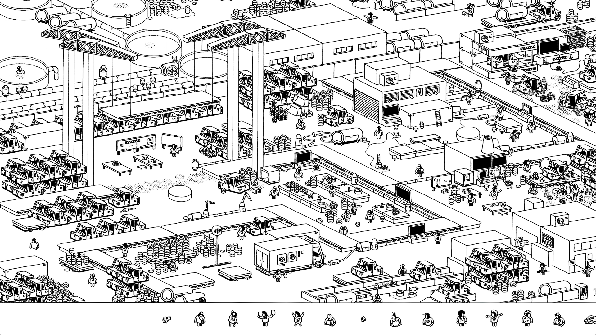 HiddenFolks-Factory-CarConstruction
