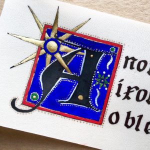 Calligraphie médiévale à la Fondation Martin Bodmer